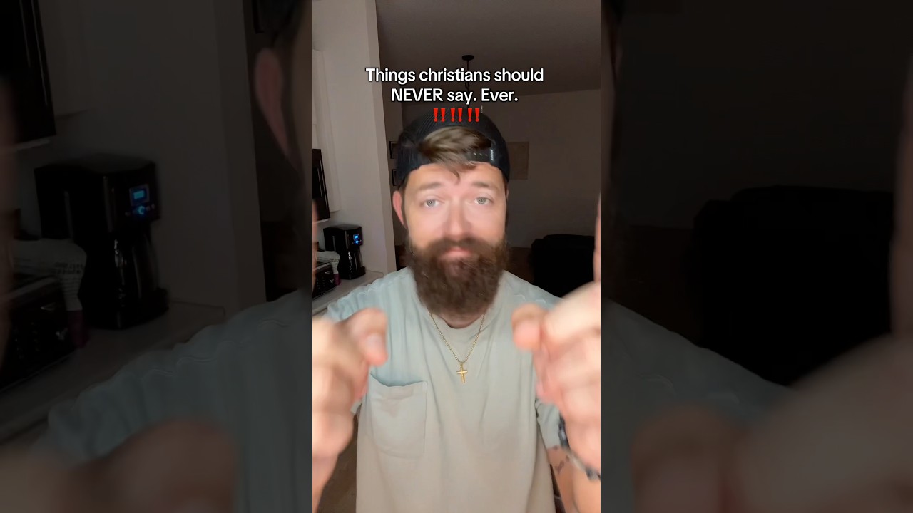 НИКОГДА не говори так 😳‼️ #christianshorts #jesusisking #christian