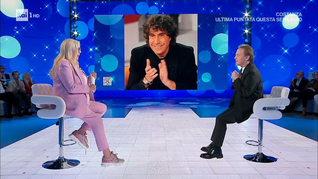 Roby Facchinetti nel ricordo di Valerio Negrini e Stefano D'Orazio - Domenica In 13/04/2025