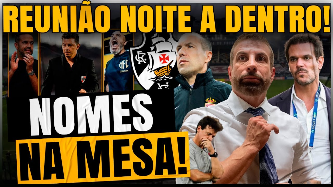 URGENTE! NOMES SURGEM APÓS DEMISSÃO DE DINIZ! REUNIÃO VIROU A MADRUGADA