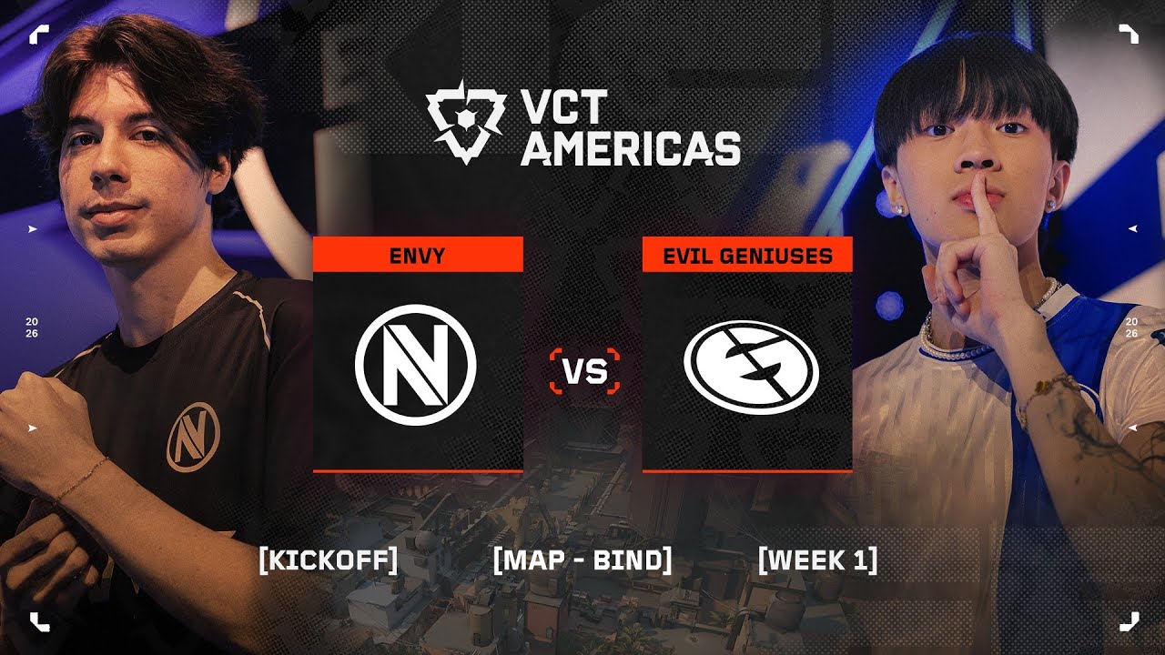 ENVY vs. EG - VCT Americas Kickoff - W1D1 - Map 03