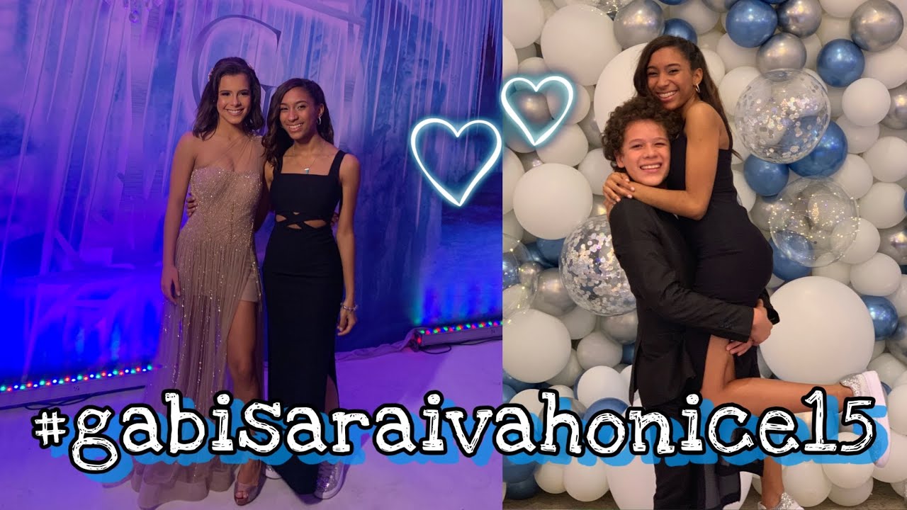 XV DA GABRIELLA SARAIVAH #gabisaraivahonice15