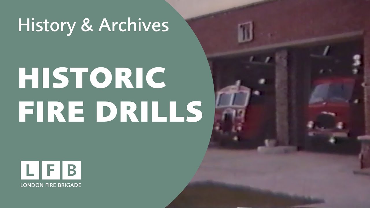 Historic Firefighting Footage | Super 8 Drills, Demos & Kingston Opening