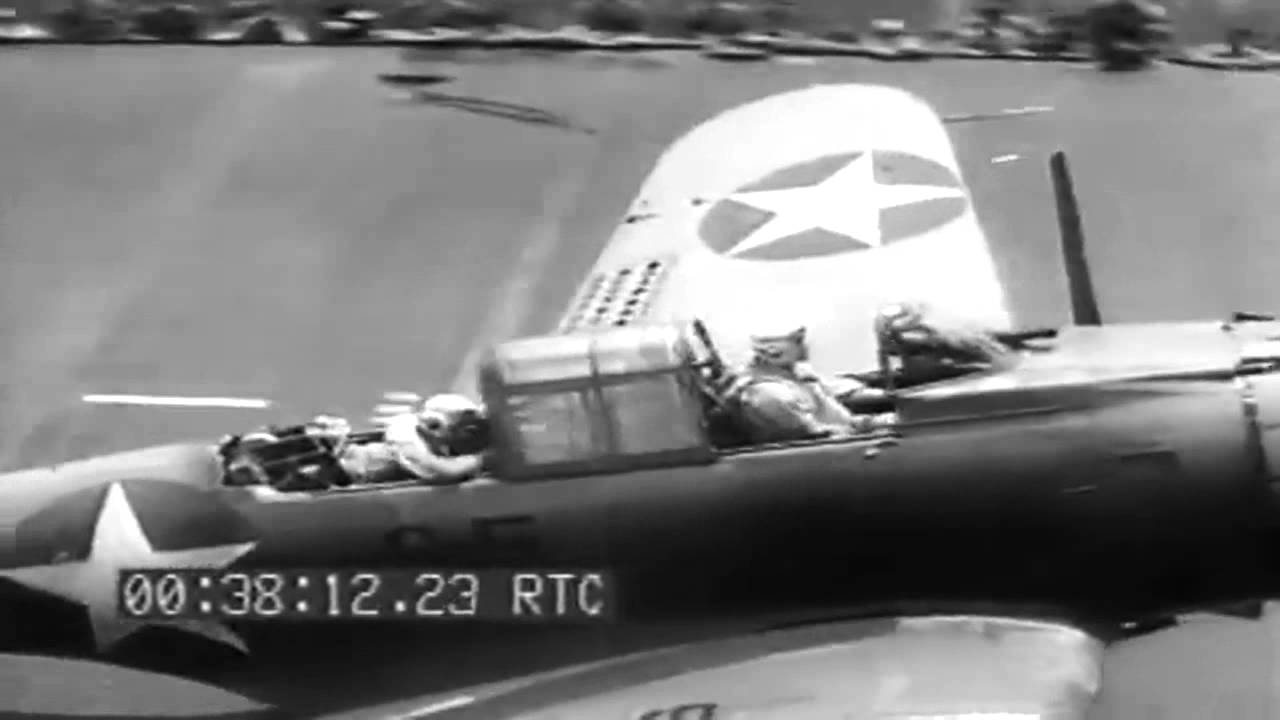 Landings & Take-Offs Aboard USS Enterprise (CV-6) WW2 (full)