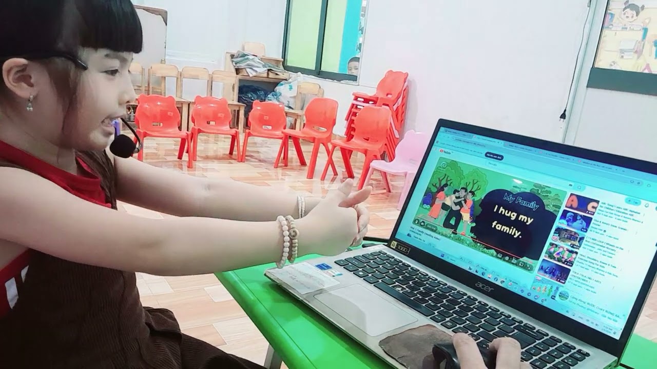Hướng dẫn ba mẹ đồng hành con trả bài thuyết trình hàng ngày- Level 1- Bekids