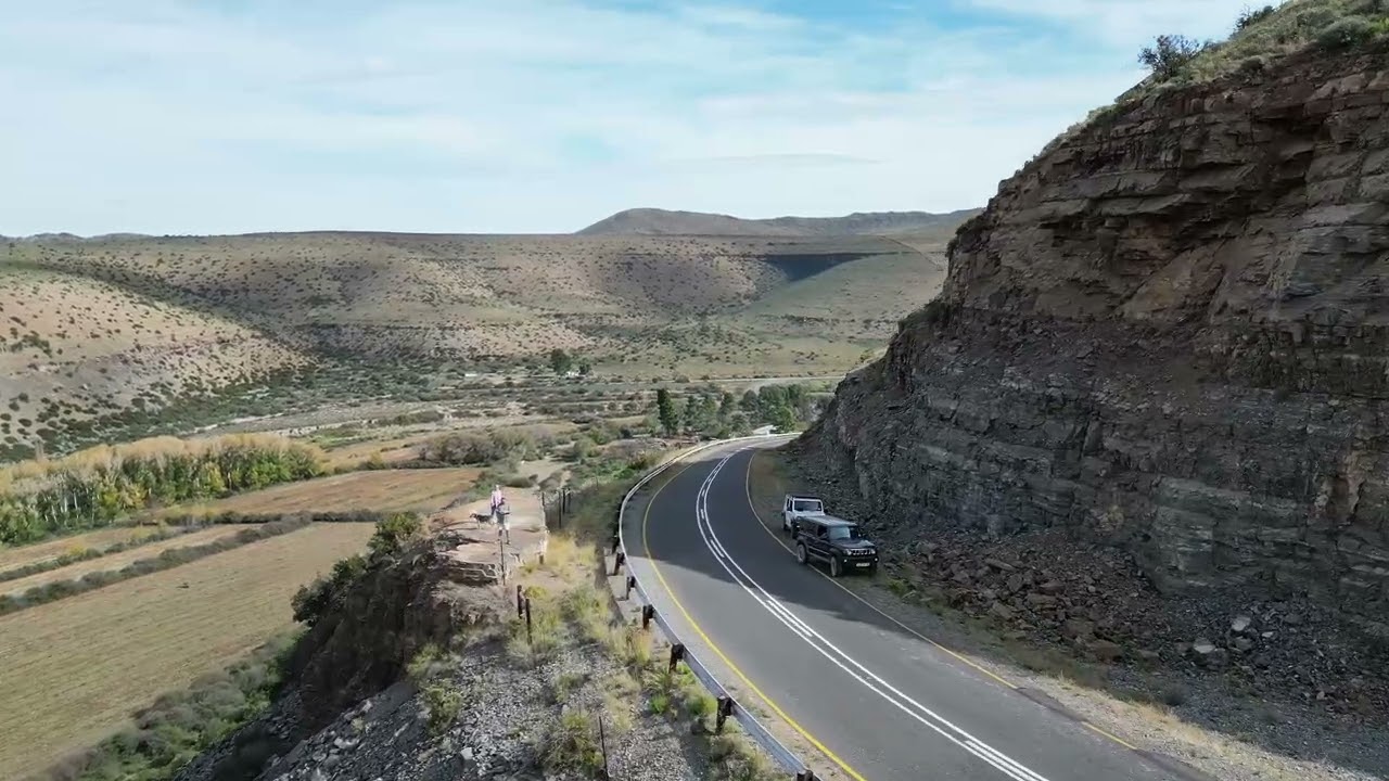 Soaring over the stunning De Toren Karoo landscape with our trusty Suzuki Jimnys!