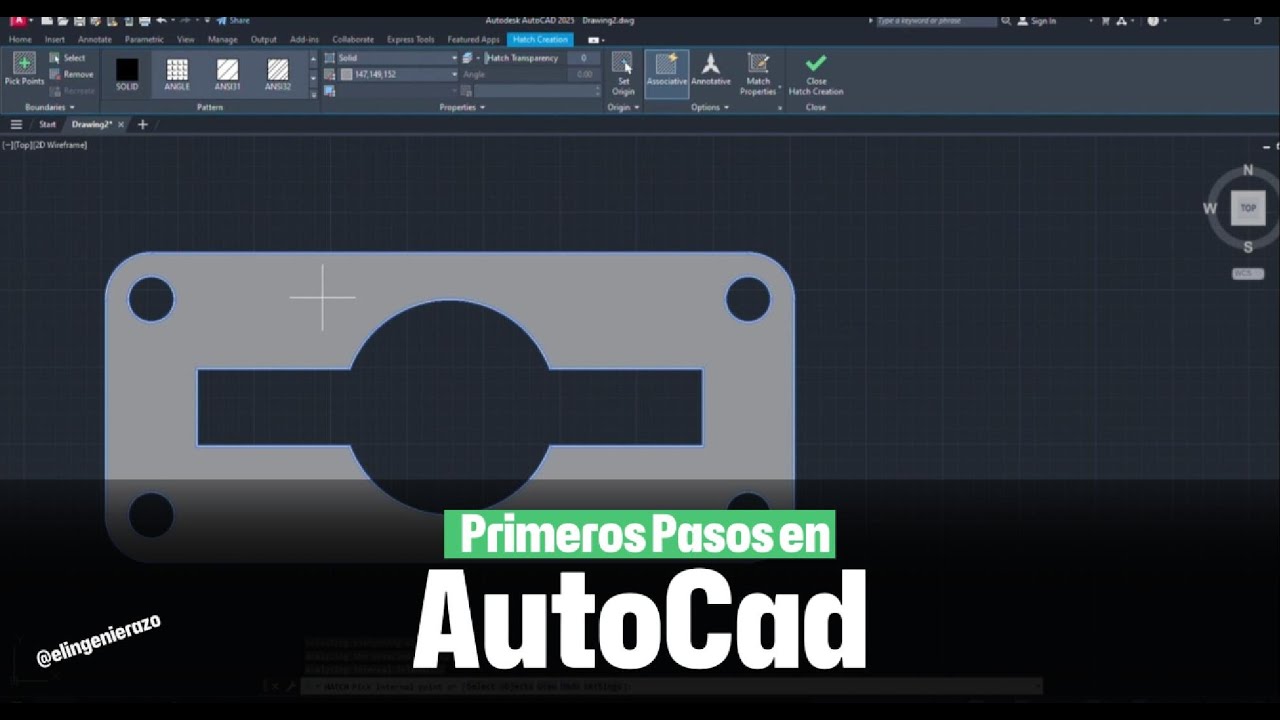 Mis Primeros pasos en AutoCad Parte 2