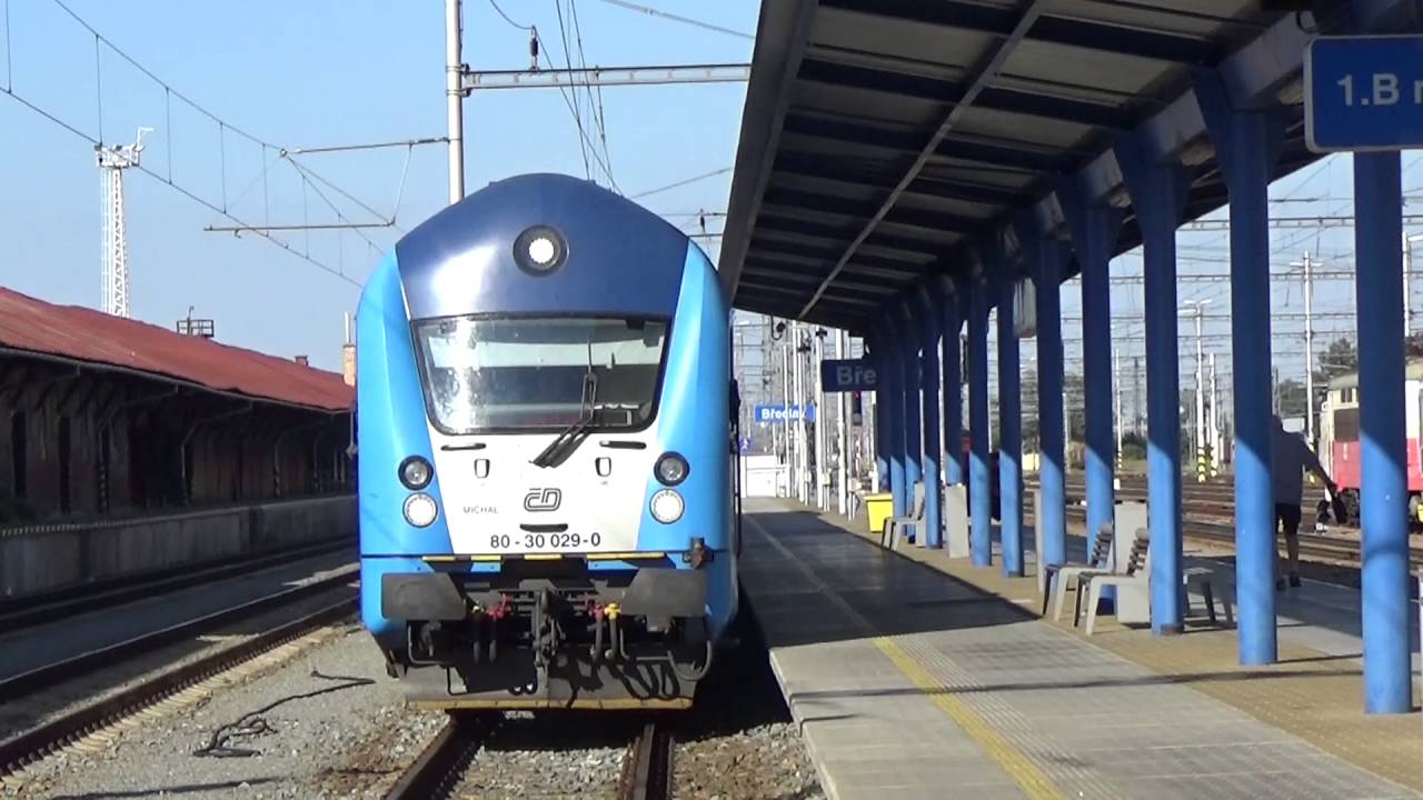 Vlaky Břeclav 31.8.2016