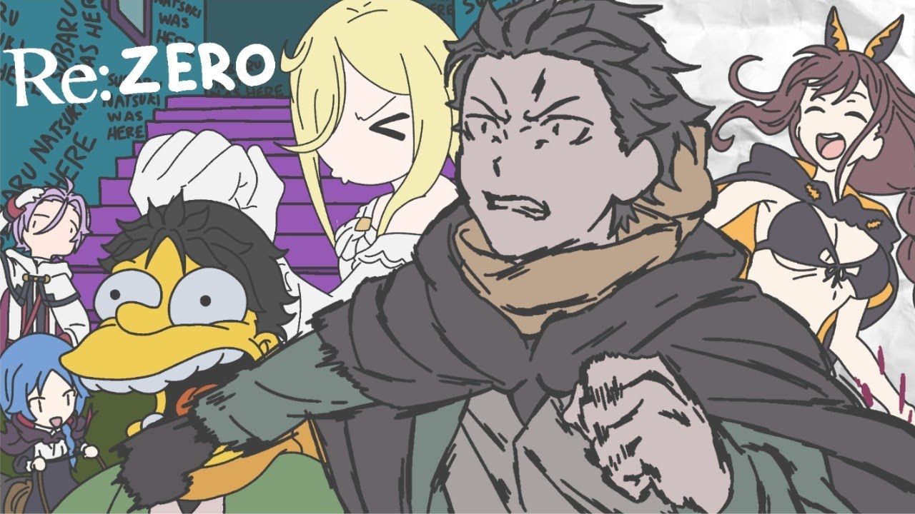 Re:Zero Season 4 Opening - Paint Version