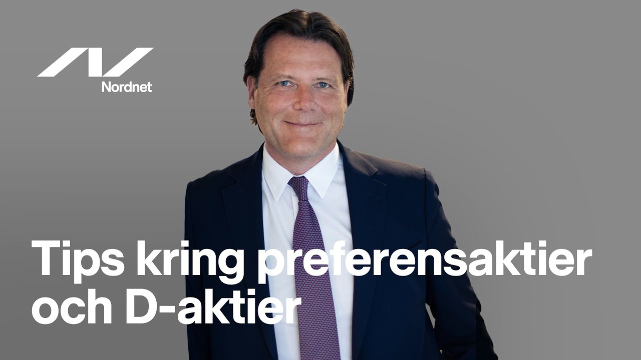 Tips kring preferensaktier & D-aktier - Carlsson Norén Asset Management