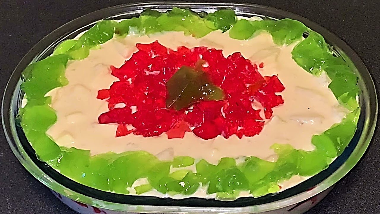 Fruit Trifle Recipe | Creamy Fruit Trifle | Jelly Fruit Trifle
