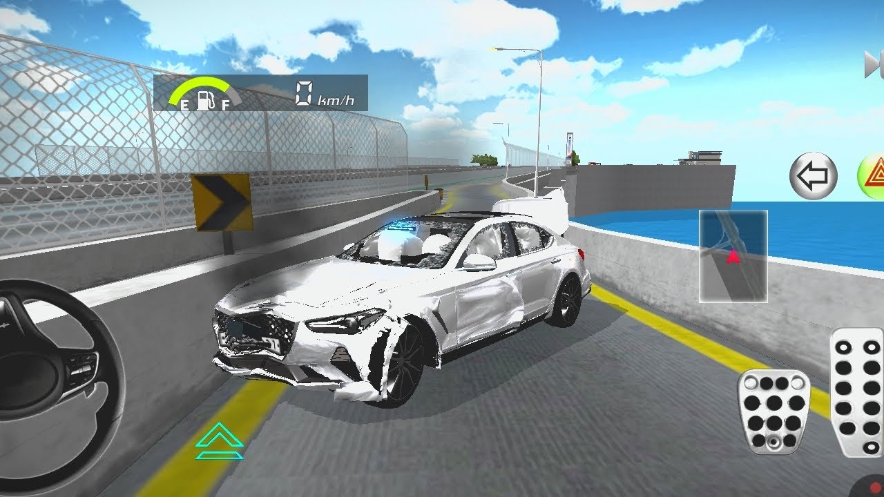 Mercerdes G70 Destruction Test | GAMEPLAY 💥-3D DRIVING CLASS ANDROID-2026 CAR GAME