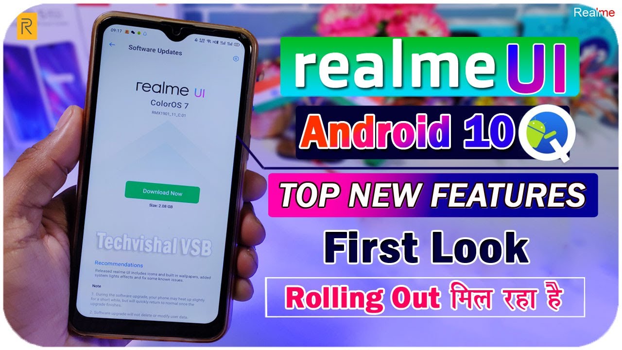 Realme UI Official Update With Android 10 Rolling Out | TOP New Features | Realme UI with Android 10