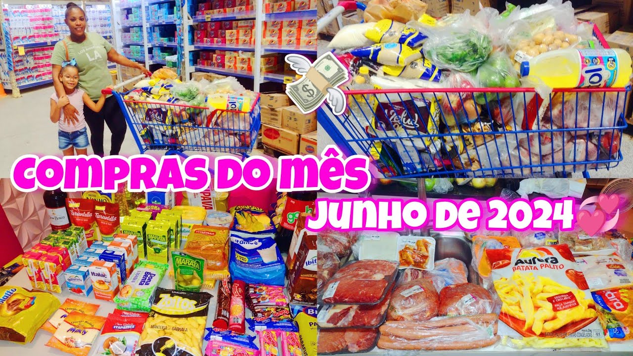 COMPRAS DO MÊS DE JUNHO 2024 💸💖| ALINE BAIANA