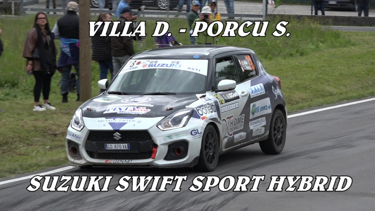 VILLA DENNIS - PORCU STEFANO | RALLY DELLA MARCA 2024 | SUZUKI SWIFT SPORT HYBRID | VIDEOCLIP
