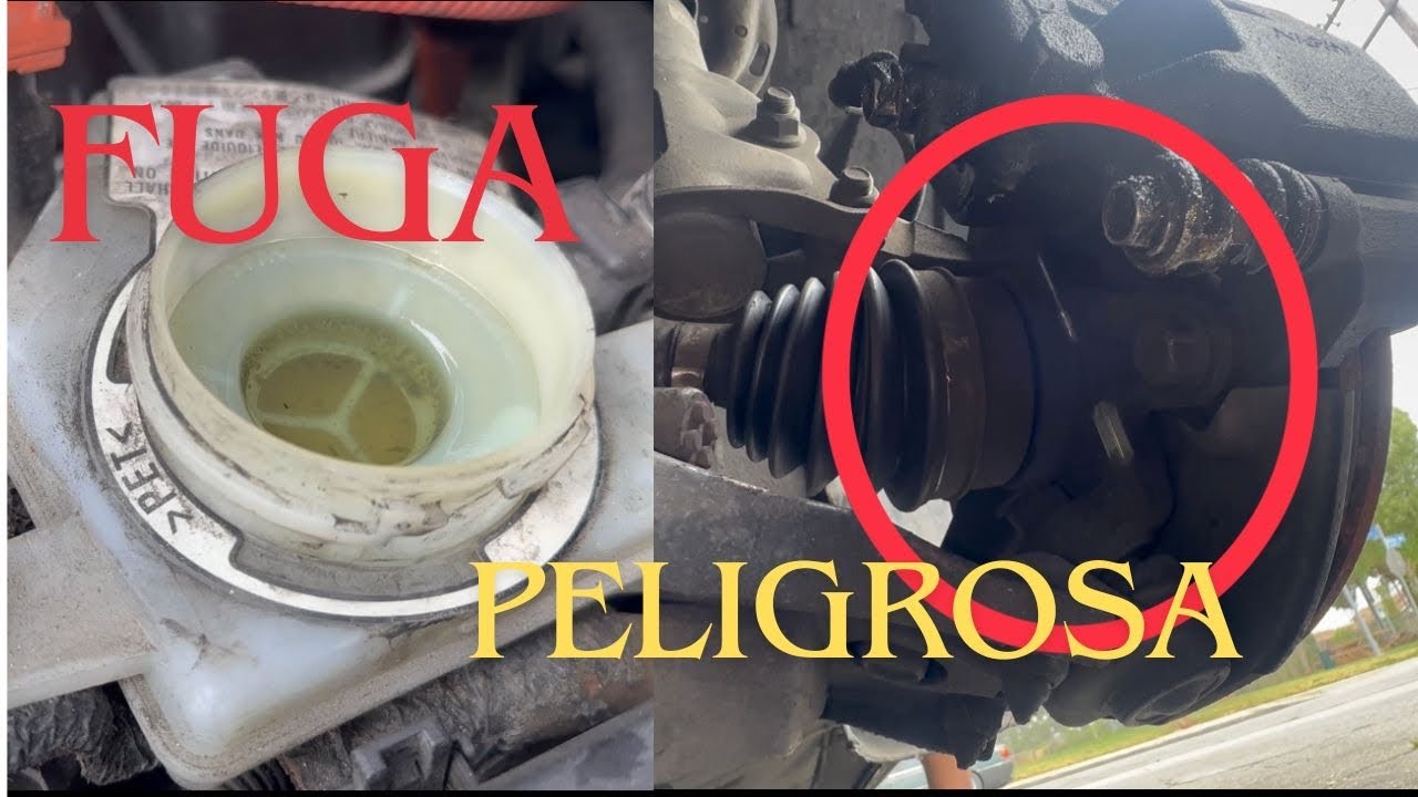 Fuga de líquido de frenos en Honda cívic 2010
