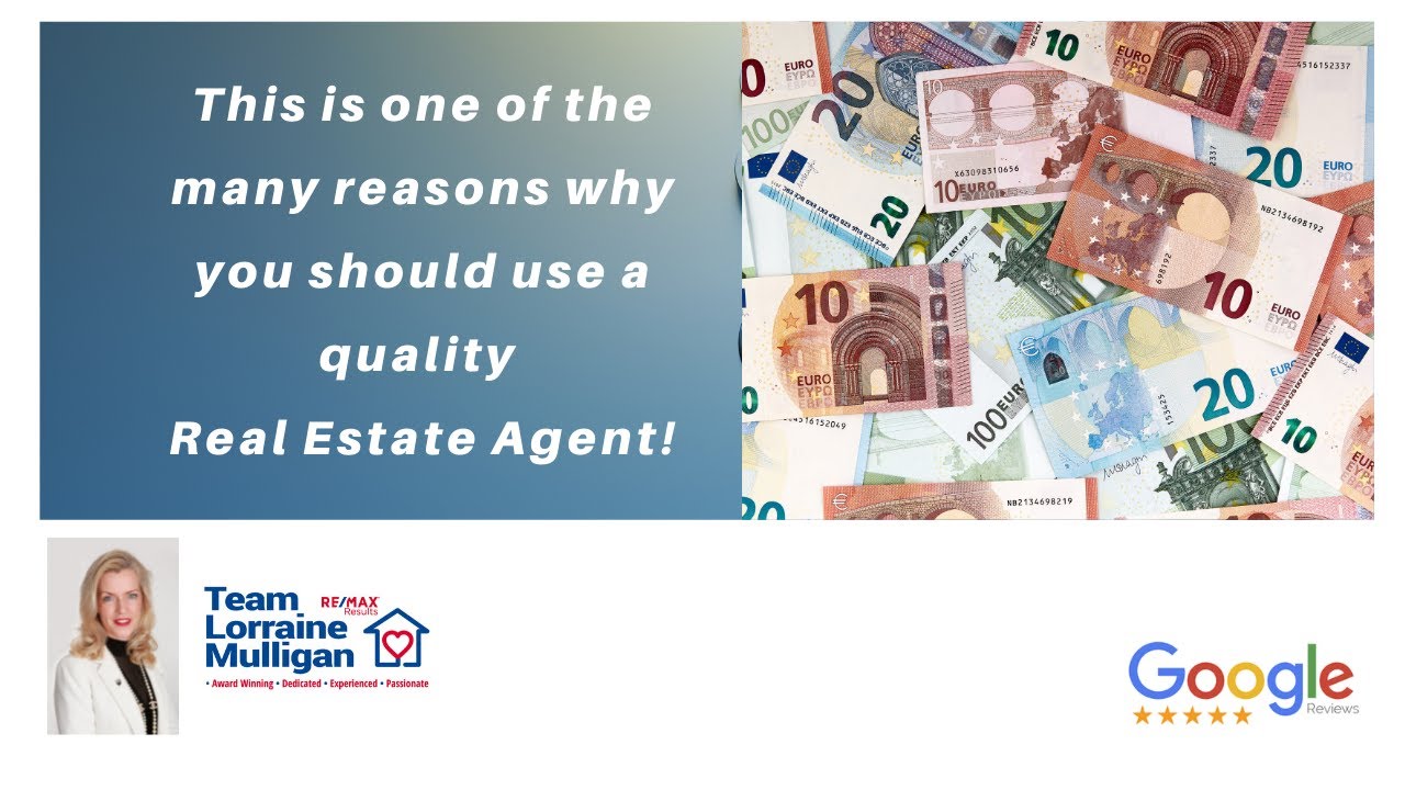 This is one of the many reasons why it is important to use a quality real estate agent!