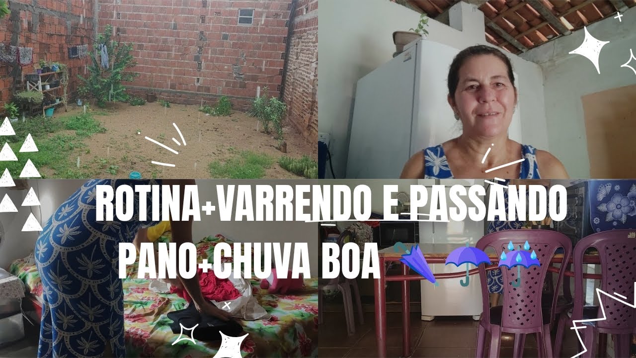 Rotina com uma chuvinha🌂☂️☔