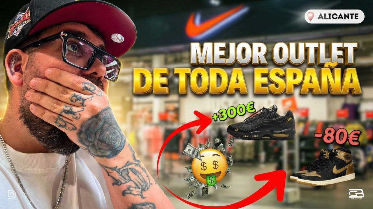 VLOG VISITAMOS EL MEJOR OUTLET DE TODA ESPAÑA, Y LA MEJOR TIENDA DE REVENTA DE ALICANTE 😱👟