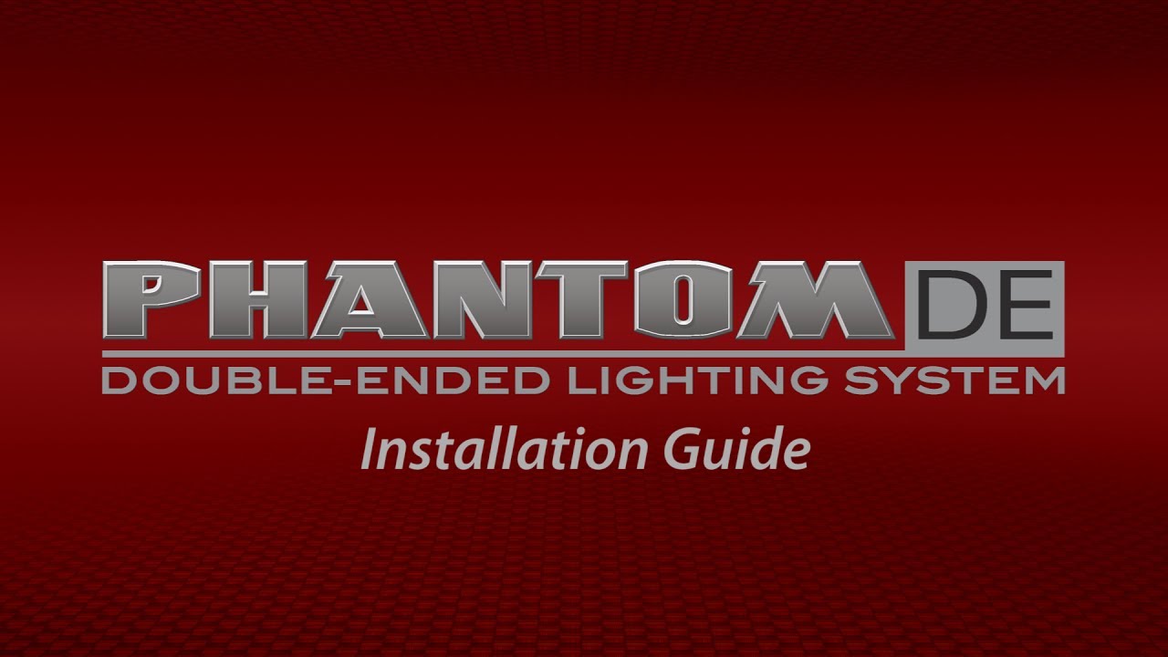 Phantom Double Ended Instructional Guide