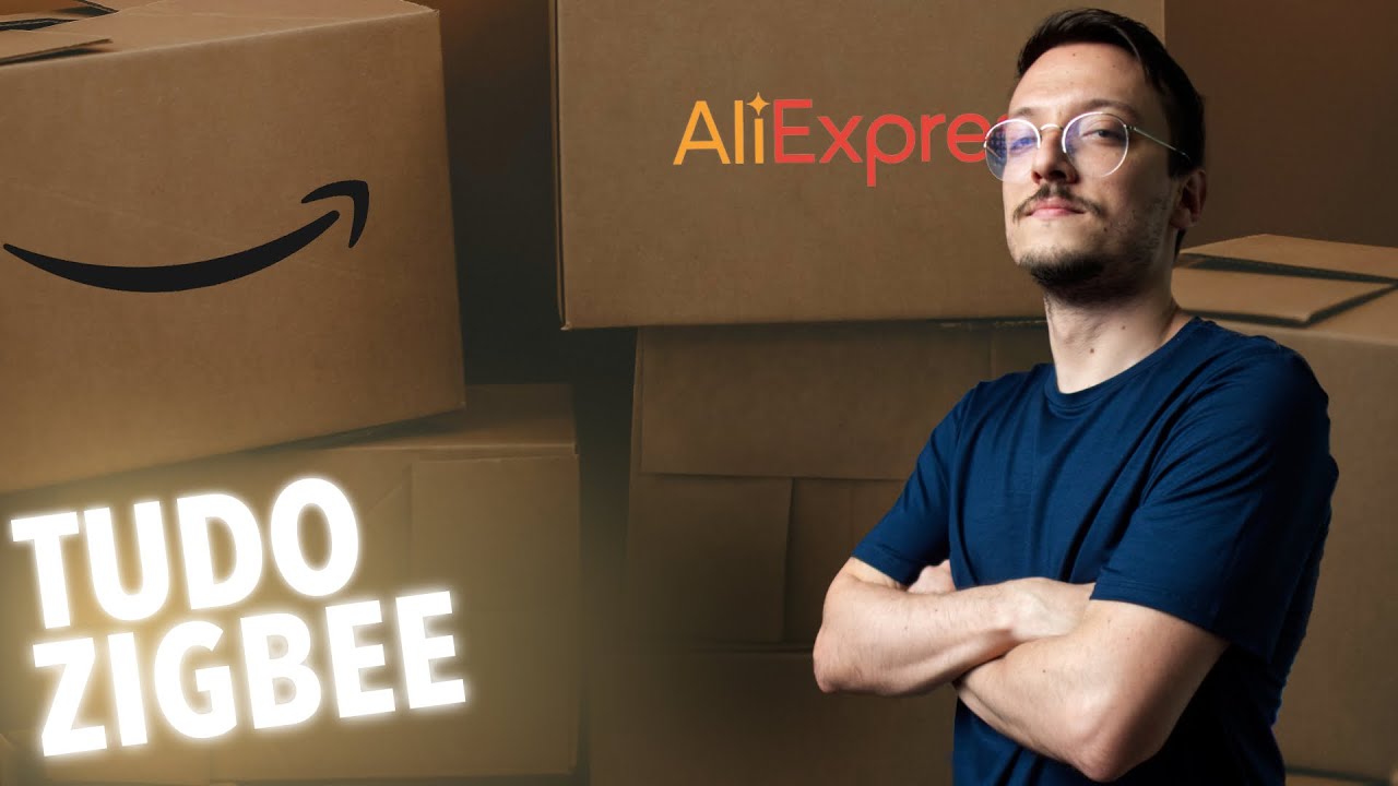 MEGA UNBOXING ZIGBEE! Produtos TOP para sua Casa Inteligente com Alexa!