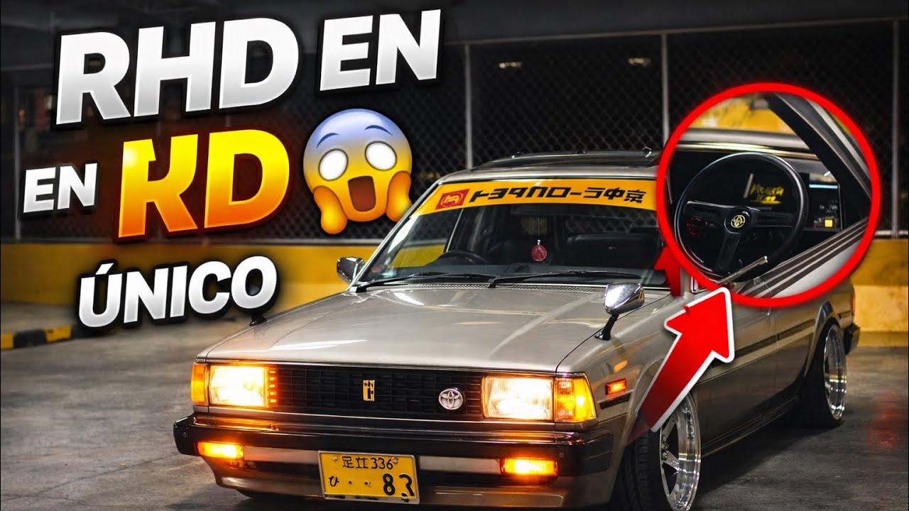 ¡Único Toyota Corolla Ke70 SE Saloon 🇯🇵 (RHD)! En RD 🇩🇴