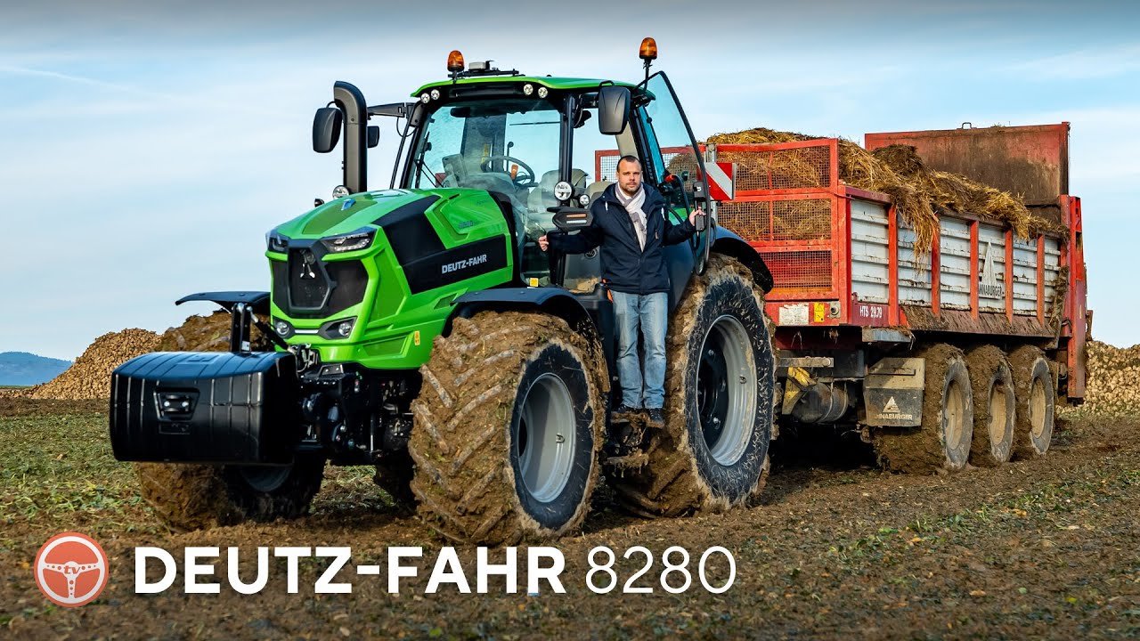 Šoféroval som traktor v cene nového Ferrari! Deutz-Fahr Agrotron 8280 je splnený sen - volant.tv