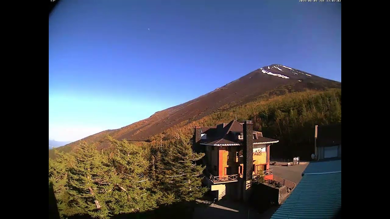 FUJIYAMA21 TIMELAPSE 6 2025 MtFuji 5 Station 富士山ライブカメラのタイムラプス 富士山五合目