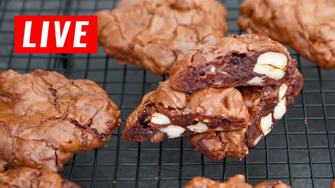 (LIVE) Cookies brownie chocolat noisette faciles