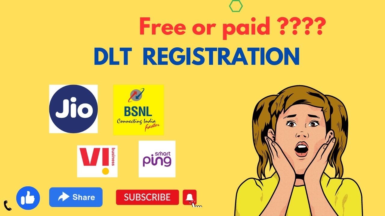 Free DLT registration Process _ TRAI New Rules _ DLT PROCESS _ by Manisha pateriya #dlt