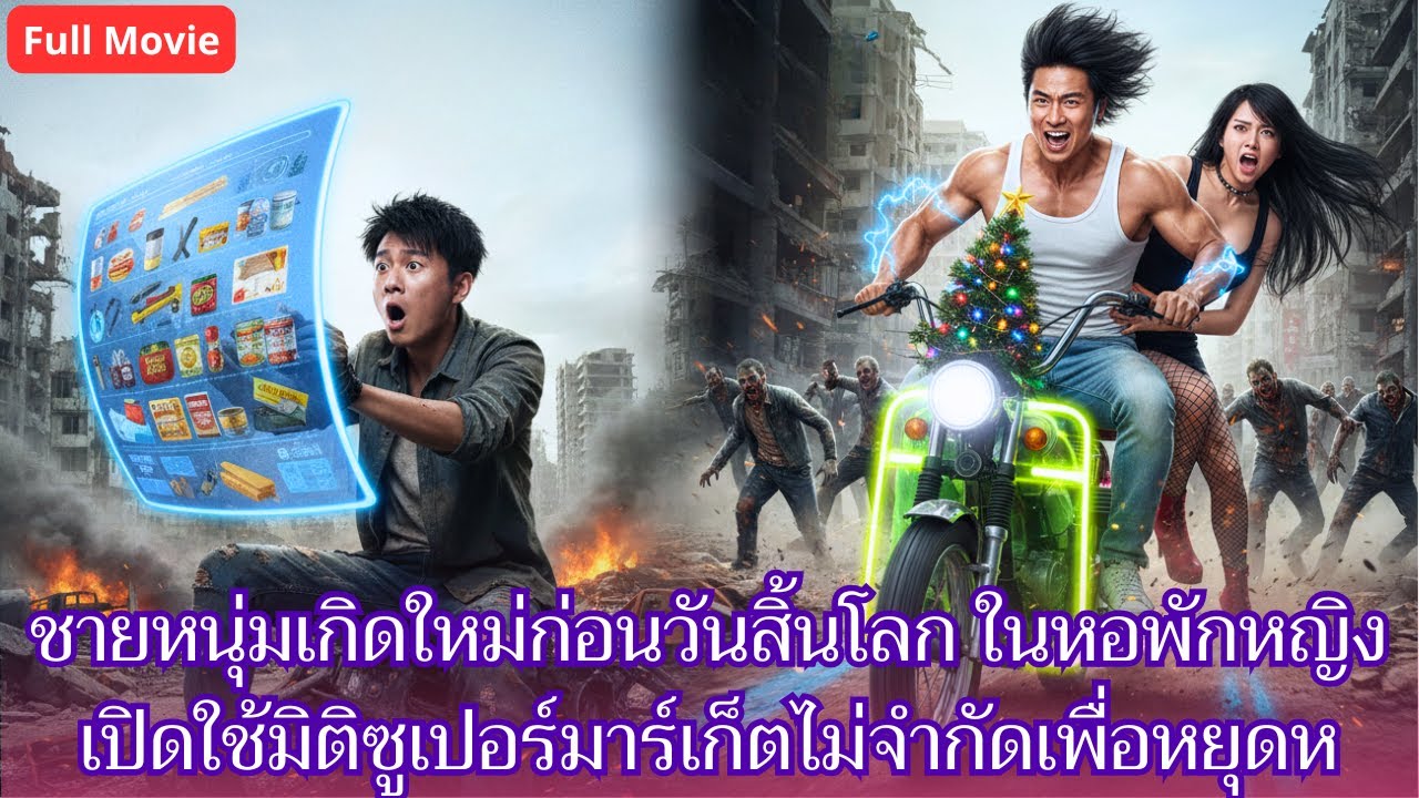 [ซีรีส์จีน] ชายหนุ่มเกิดใหม่ก่อนวันสิ้นโลก ในหอพักหญิง เปิดใช้มิติซูเปอร์มาร์เก็ตไม่จำกัดเพื่อหยุดห