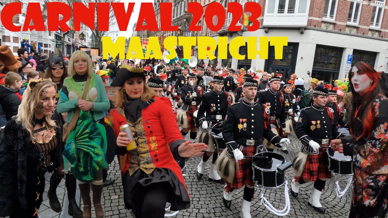 Maastricht carnival 2023. Best winter carnival I 've ever seen. Party starts in Maastricht
