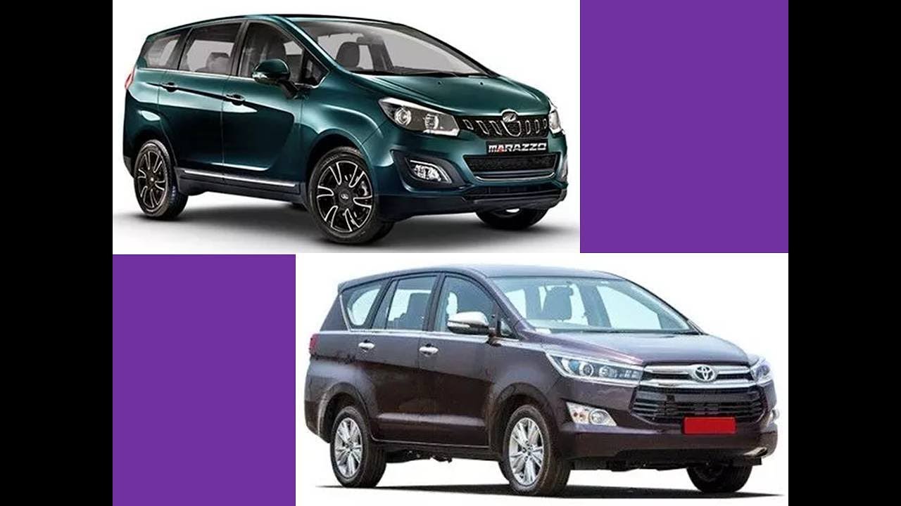 Mahindra Marazzo vs Toyota Innova Crysta Comparison: Which is Better?