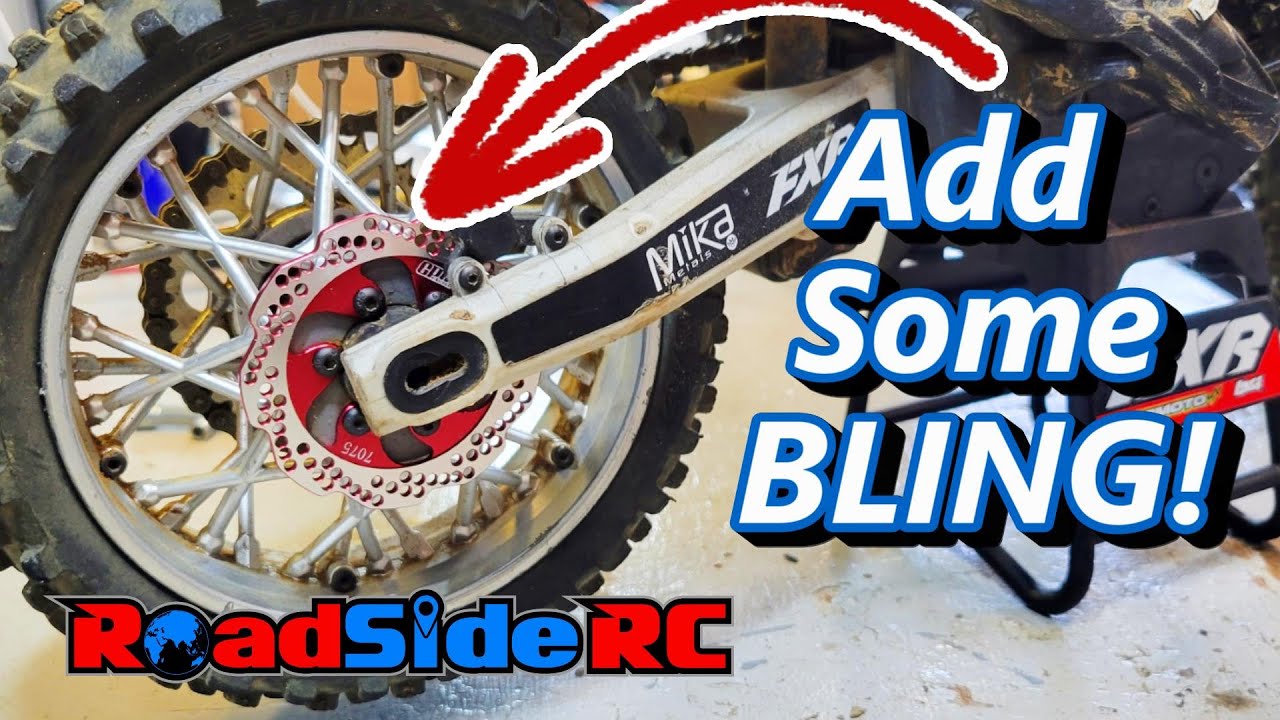 ADD BLING! GPM Rear Brake Disc on Losi Promoto MX