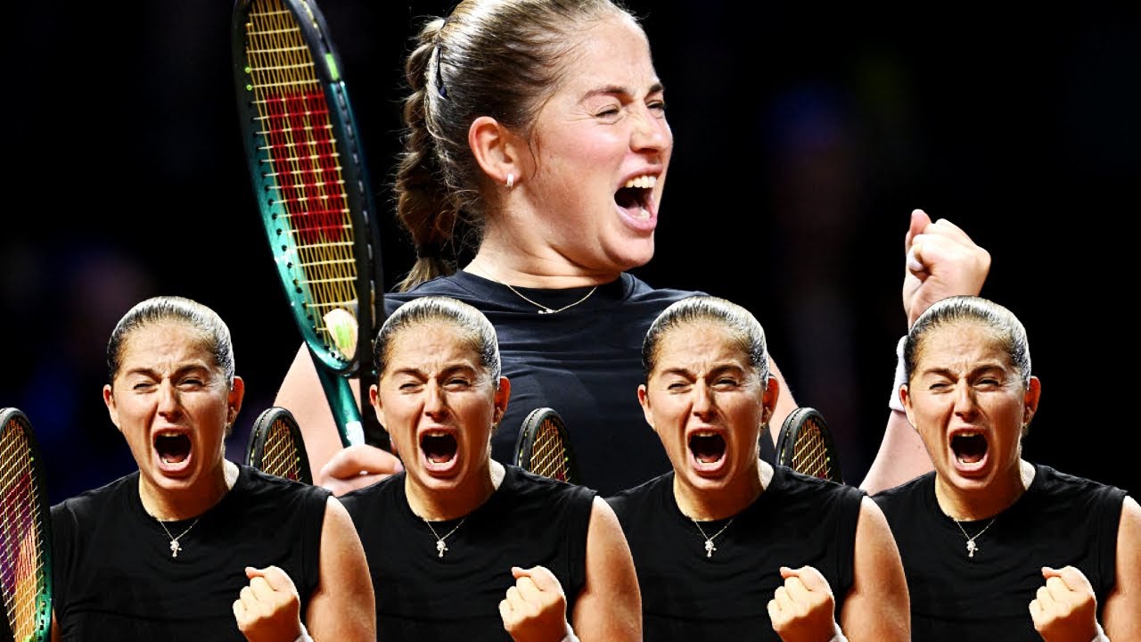 Jelena Ostapenko is CRAZY in 2025!! (BEST SHOT) (WTA Tennis)