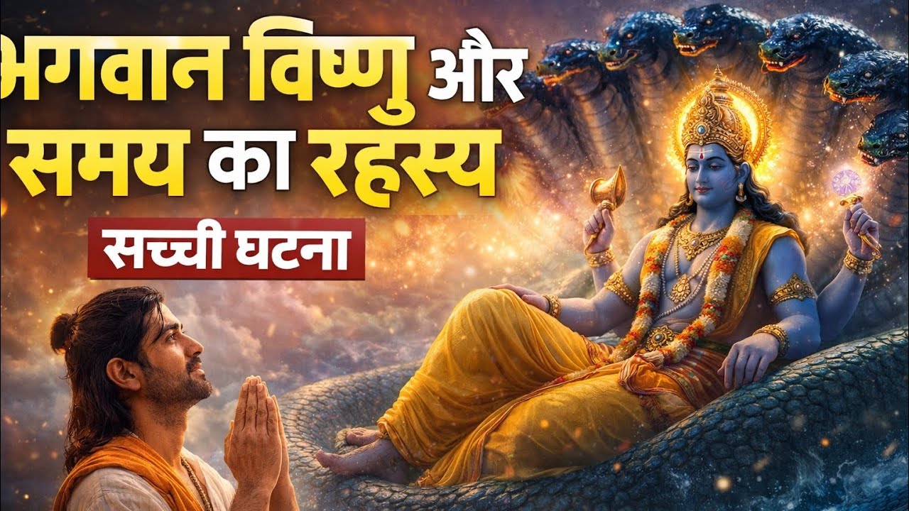 😱 विष्णु भगवान और समय का रहस्य ⏳ | रोंगटे खड़े कर देने वाली कथा @Amar katha hindi 