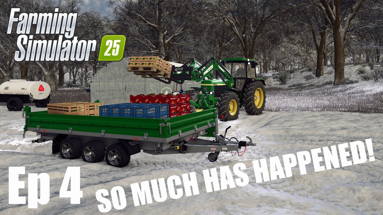 SO MUCH HAS HAPPENED! - E4 - Riverbend Springs - FS25 - Farming Simulator 25