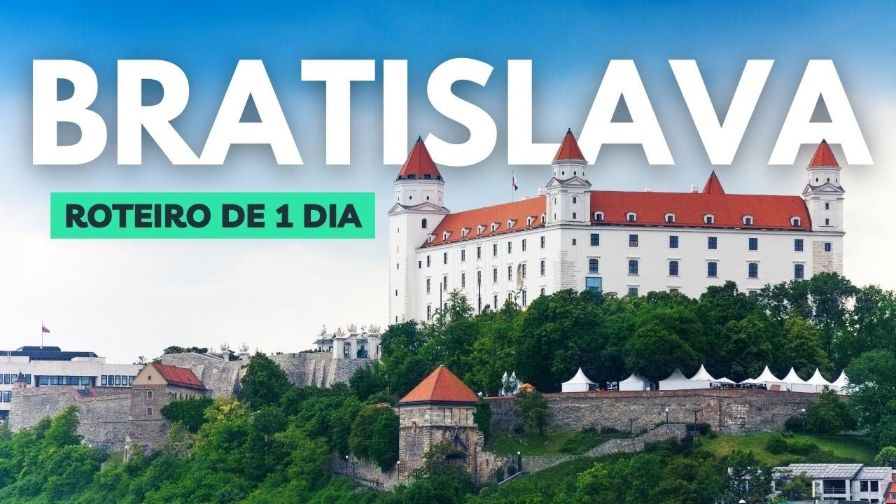 [VIAGEM] CHEGUEI NA ESLOVÁQUIA - O QUE FAZER EM BRATISLAVA EM 1 DIA