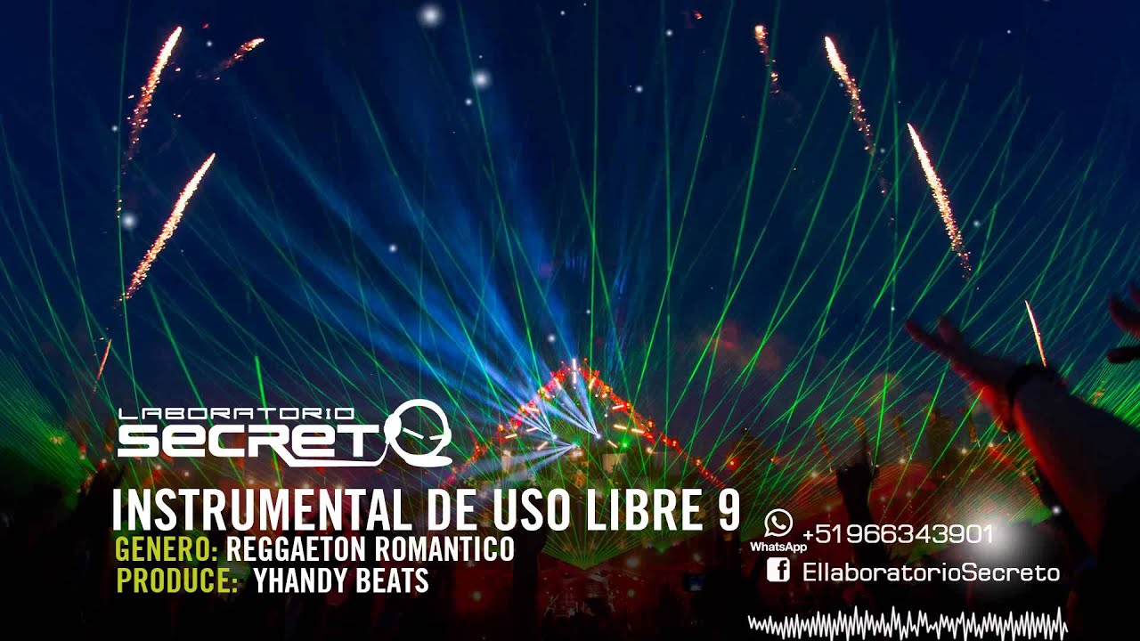 **Gratis**Instrumental Uso Libre Reggaeton Romantico Marzo 2016 (Prod. El Laboratorio Secreto)