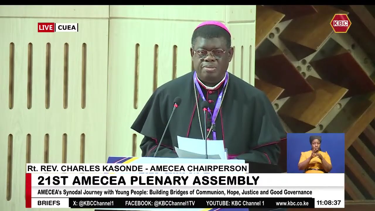 AMECEA Chair Bishop Charles Kasonde's Speech at the 21st Plenary Assembly in Nairobi
