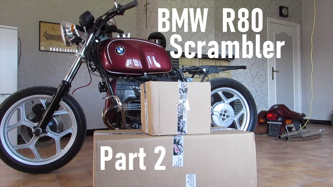 BMW R80 Scrambler - Part 2: Ordering parts, Disassembly