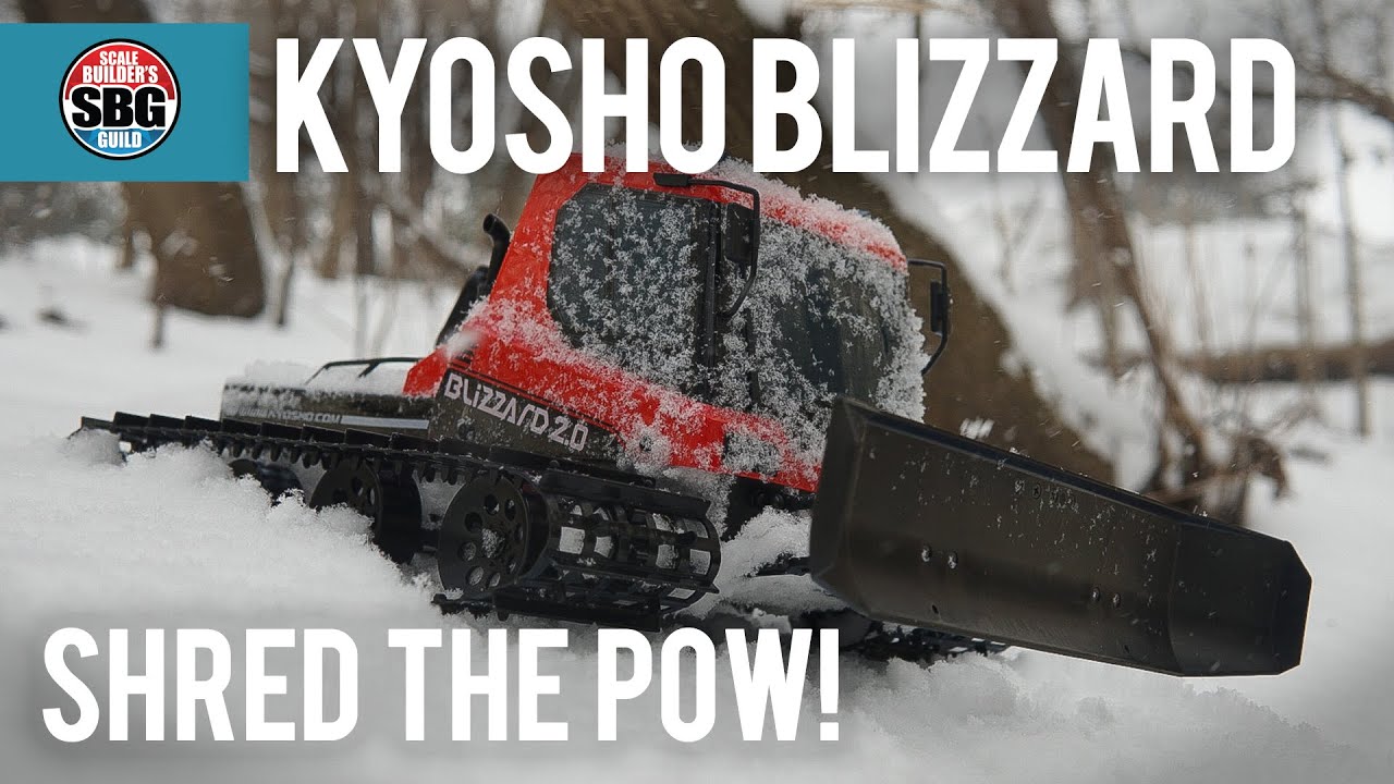 Kyosho Blizzard in a Blizzard!