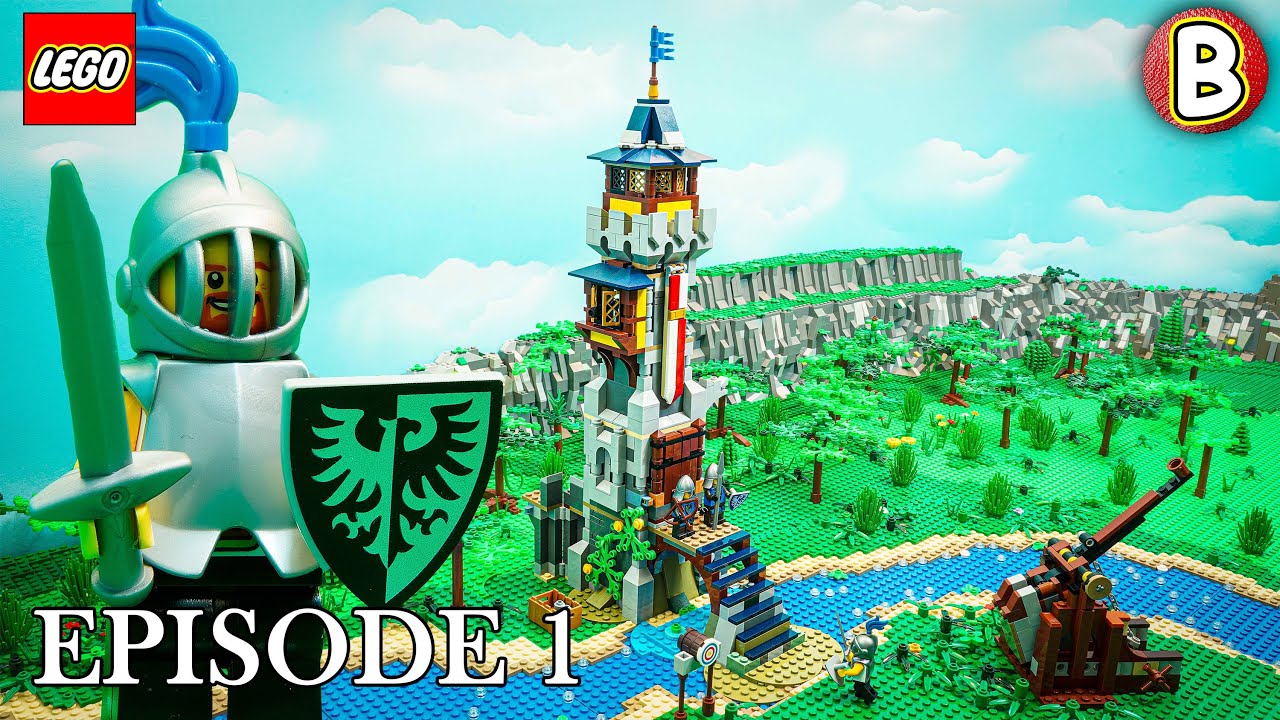 LEGO Creator 3in1 31120 Castle Tower | Stop Motion Review EPISODE I