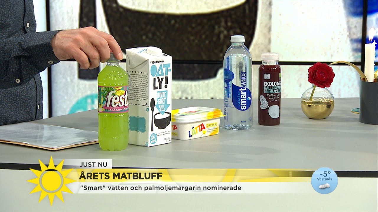 Här är årets matbluff – största ingrediensen är palmolja - Nyhetsmorgon (TV4)