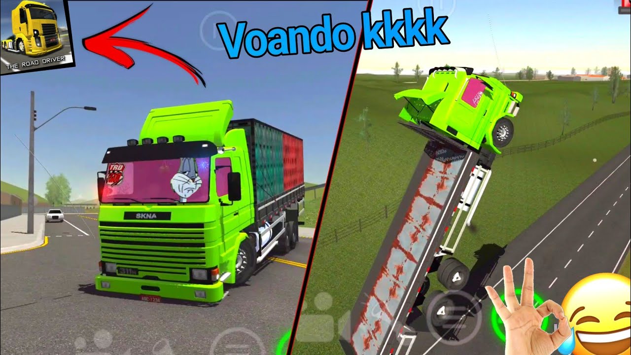 Caminhão levantou vôo no The Road Driver 😂
