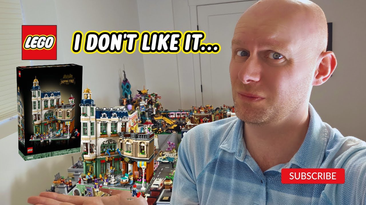 Мне не нравится новый модульный конструктор LEGO 2026 года — Торговая улица 11371