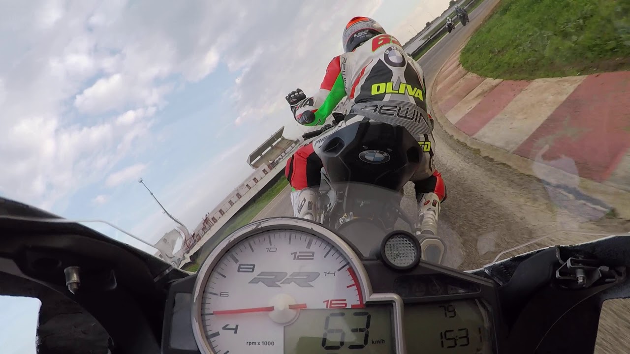 Bmw s1000rr Domenico Palermo On Board Autodromo del levante (Binetto)
