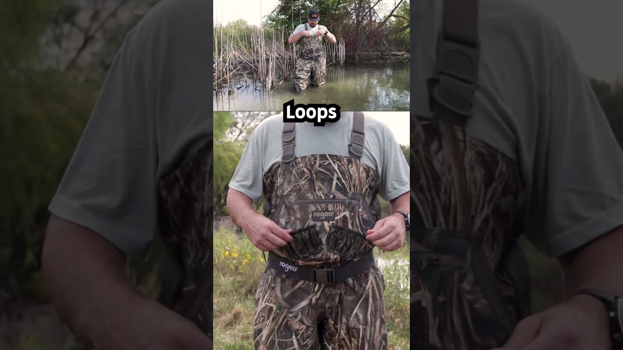 Tackling the Elements: Rogers Sporting Goods Toughman 2-in-1 Breathable Waders #shorts #hunting