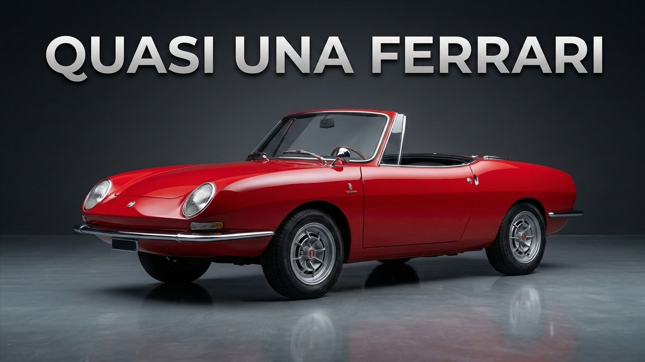 Fiat 850 spider Il fascino di una spider italiana economica ma sorprendente
