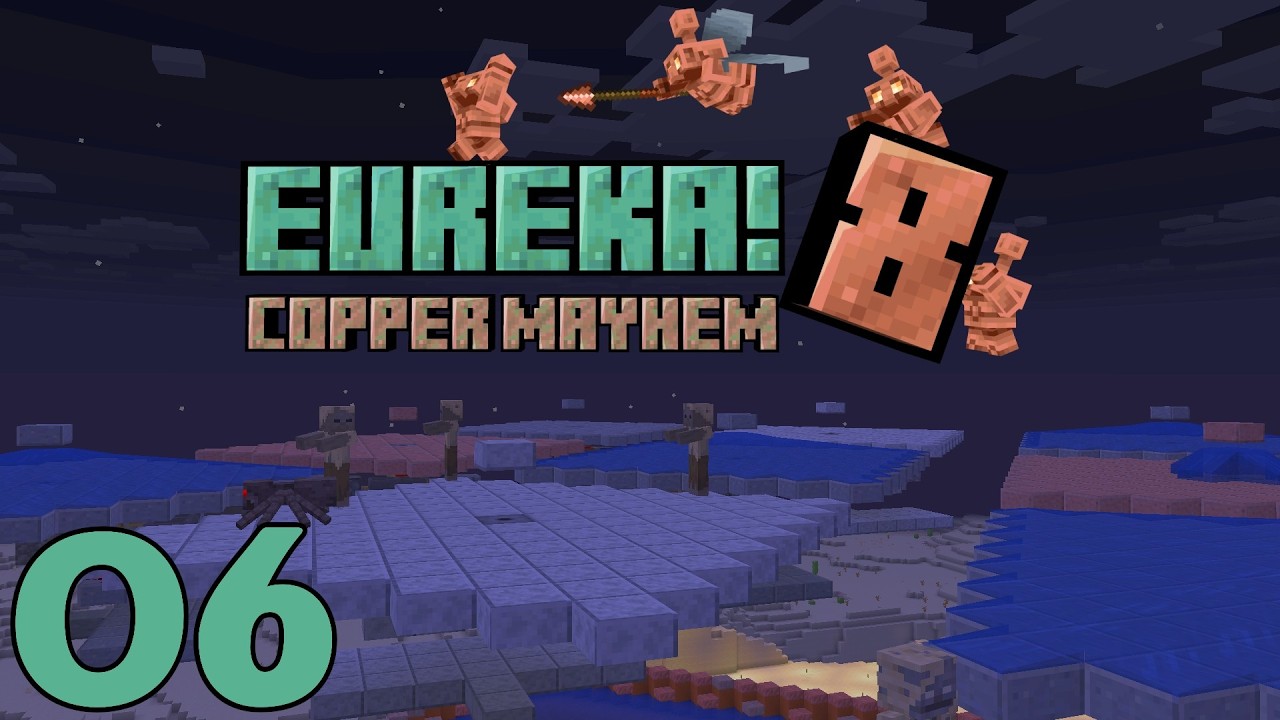 Minecraft Eureka! SMP 06 :: A Husk Farm that Actually Works!