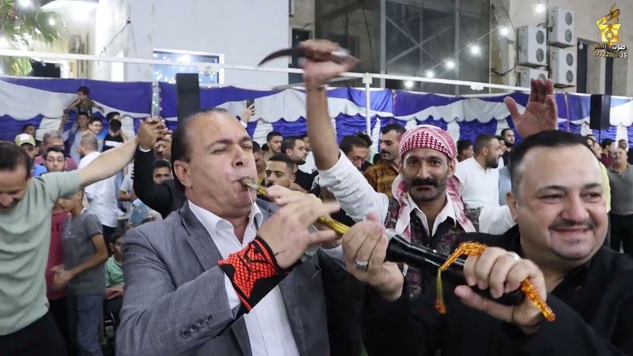 التاريخ فرج قداح وخليل الحوشان دبكة مجوز من حفلة خالد فهيم الصمادي ج1 انتاج تامر الخطيب ابوجروان